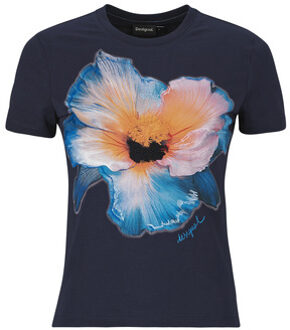 Desigual T-shirt Korte Mouw Desigual ESTOCOLMO" Marine - S, M, L, XL, XS