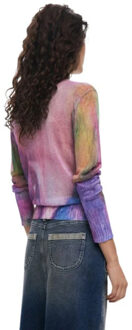 Desigual T-shirts women t-shirt - maat M Lila