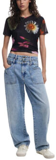 Desigual T-shirts women t-shirt Zwart - M