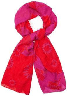 Desigual Winter Scarves Desigual , Red , Dames - ONE Size