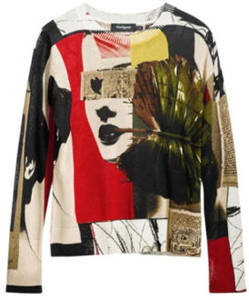 Desigual Women knitwear - maat S Groen