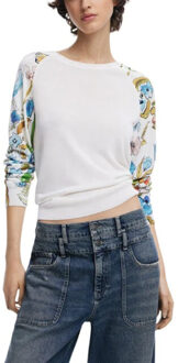 Desigual Women knitwear - maat XS Wit