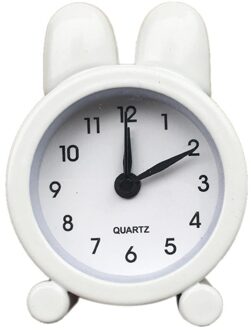 Desk Clock Cute Mini Metal Small Alarm Clock Electronic Adults Travel Home Bed Desk Clock Decor Alarm Clock CD wit