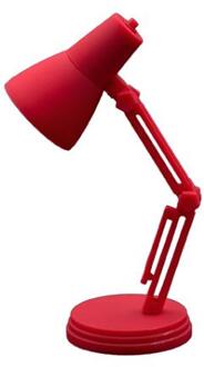 Desk Lamp - Bureaulamp - Rood - 10 cm