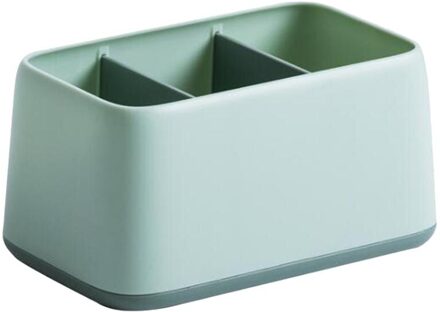 Desktop Afstandsbediening Opbergdoos Multi Grids Storage Container Diversen Organizer Voor Thuis groen