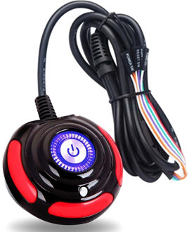 Desktop Computer Pc Voeding Op/Off Reset Drukknop Kabel 1.6M