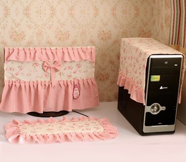 Desktop Lcd Computer Cover 3 Sets Van 19 Inch 20 Inch 22 Inch Computer Cover Universele Stof Accessoires Princess Sophie