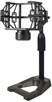Desktop Microfoonstatief Gewogen Base Met Shock Mount Verstelbare Voor Radio-uitzending Reacording