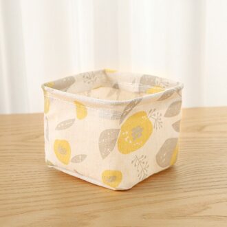 Desktop Opslag Mand Leuke Afdrukken Waterdichte Organizer Canvas Stof Speelgoed Cosmetische Sieraden Diversen Kantoor Opbergdoos