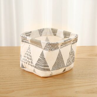 Desktop Opslag Mand Leuke Afdrukken Waterdichte Organizer Canvas Stof Speelgoed Cosmetische Sieraden Diversen Kantoor Opbergdoos