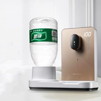 Desktop Quick Drinkwater Machine Desktop Mini-Type Temperatuur Reguleren Huishoudelijke Intelligente Direct Drinken Boiler goud