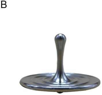 Desktop Stress Gyroscop Aluminium Decompressie Hypnose Rotary Gyro Volwassen Vingertop Speelgoed Kinetische Ronde Metalen Spinner B