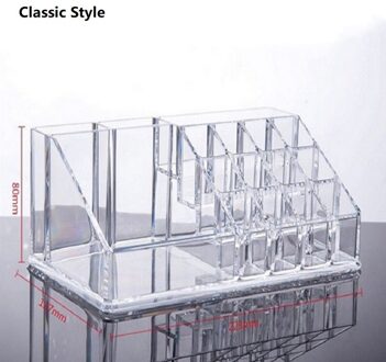 Desktop Up Organizer Sieraden Cosmetische Lade Opbergdoos Home Office Organizer Transparante Houder Organizador Maquillaje Classic stijl