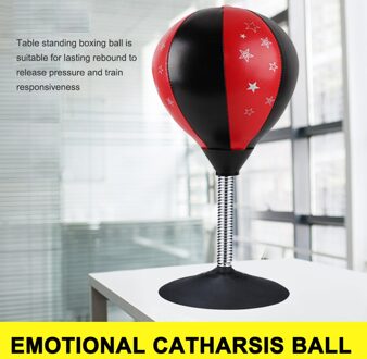 Desktop Vent Bal Stress Boksen Snelheid Ponsen Bal Kantoor Decompressie Speelgoed Voor Nerveus Kinderen Volwassen