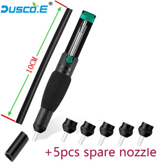 Desoldering Pump solder sucker Suction Tin Vacuum Soldering Iron Desolder Gun Suction Cup Soldering Sucker Pen anti-skid Handle