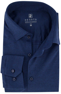 Desoto Business Overhemd Donkerblauw Desoto , Blue , Heren - 2Xl,Xl,L,M,S,Xs,3Xl