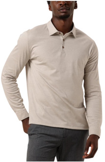 Desoto Casual Polo Kent 1/1 Desoto , Beige , Heren - 2Xl,Xl,L,3Xl