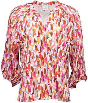 Desoto Lana blouses roze Desoto , Multicolor , Dames - 2Xl,Xl,L,M,S