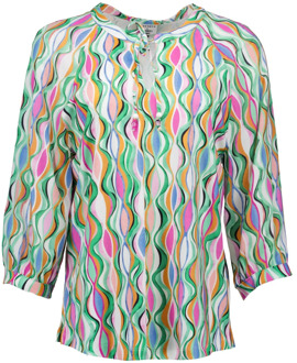 Desoto Layla blouses groen Desoto , Multicolor , Dames - L,M,S