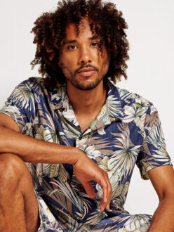 Desoto Lido 1/2 korte mouw overhemden 83733-3 - maat XL Groen