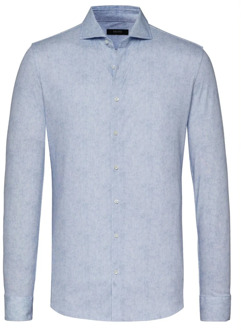 Desoto luxe lijn Overhemd slank Desoto , Blue , Heren - L,M