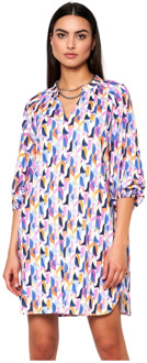 Desoto Nelly jurken multicolor Desoto , Multicolor , Dames - 2Xl,L,M,S,3Xl