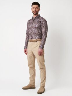 Desoto Overhemd Corduroy Optics Bruin - L,M,S,XL,XXL