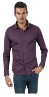 Desoto Overhemd Desoto , Purple , Heren - S