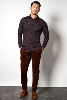 Desoto Overhemd Kent Figuren Multicolour - 3XL