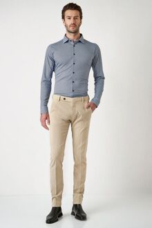 Desoto Overhemd Print New Moon Blauw - 3XL,M,S,XL,XXL