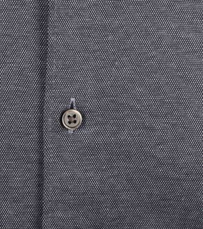 Desoto Overhemd Strijkvrij Kent Melange Blauw Donkerblauw - 3XL,M,XL