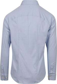 Desoto Overhemd Strijkvrij Kent Melange Lichtblauw - S,M,L,XL,XXL