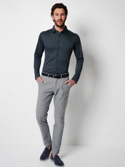 Desoto Overhemd Strijkvrij Kent Norfolk Blauw Groen - 3XL,L,S,XL,XXL