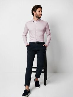 Desoto Overhemd Strijkvrij Kent Roze - L,M,S,XL