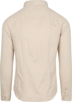 Desoto Overhemd Strijkvrij Modern Kent Beige - L,M,XL,XXL