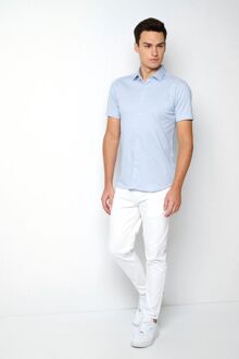 Desoto Short Sleeve Jersey Overhemd Lichtblauw - 3XL,L,M,S,XL,XXL