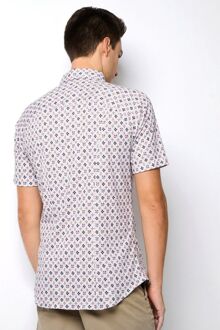 Desoto Short Sleeve Jersey Overhemd Print Beige - 3XL,L,M,S,XL,XXL