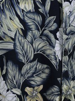 Desoto Short Sleeve Overhemd Festival Navy Groen - 3XL,L,M,S,XL,XXL