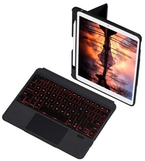 Detachable Tablet BT Keyboard Case with Touchpad Pen Slot Compatible with iPad 10.2'' 2019/2020/2021/iPad Pro 10.5''/iPad Air 3 10.5''