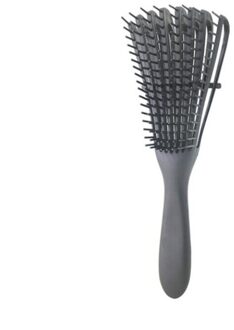 Detangling Borstel Hoofdhuid Massage Haar Kam Detangling Borstel Voor Krullend Haar Borstel Ontklitter Haarborstel Vrouwen Mannen Salon Passen zwart