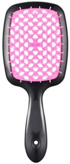 Detangling Borstel Hoofdhuid Massage Haar Kam Detangling Borstel Voor Krullend Haar Borstel Ontklitter Haarborstel Vrouwen Mannen Salon Styling roze