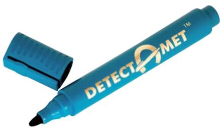 DETECTAMET Viltstift detectie Detectamet rond blauw