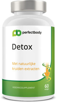 Detox Kuur (30 Dagen) Pillen - 60 Vcaps - PerfectBody.nl
