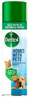 Dettol Reiniging Dettol Disinfectant Spray Homes With Pets 300 ml