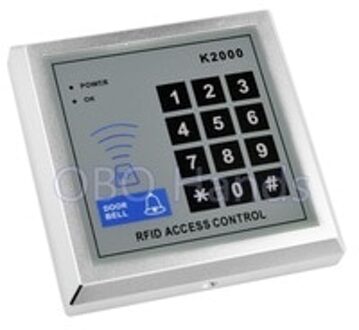 Deur Access Control Keypad RFID Id-kaarten Proximity Reader met 10 Sleutelaanhangers voor Thuis Kantoren Beveiligingssysteem