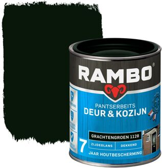 Deur & Kozijn pantserbeits zijdeglans dekkend grachten groen 1128 750 ml