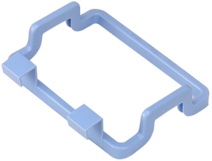 Deur Mand Houder Kabinet Afvalbak Draagbare Keuken Vuilniszak Houder Incognito Kasten Doek Rack Handdoekenrek Blauw