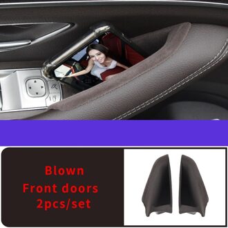 Deur Opbergdoos Voor Mercedes Gle W167 Gle Carbon Gle Gle 350/Amg 450 500e Amg Ixterior Decoratie accessoires blown voorkant 2stk