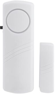 Deur Raam Draadloze Alarmsysteem Met Magnetische Sensor Home Veiligheid Draadloze Langere System Security Apparaat Wit 90 Db