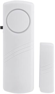 Deur Raam Draadloze Alarmsysteem Met Magnetische Sensor Home Veiligheid Draadloze Langere System Security Apparaat Wit